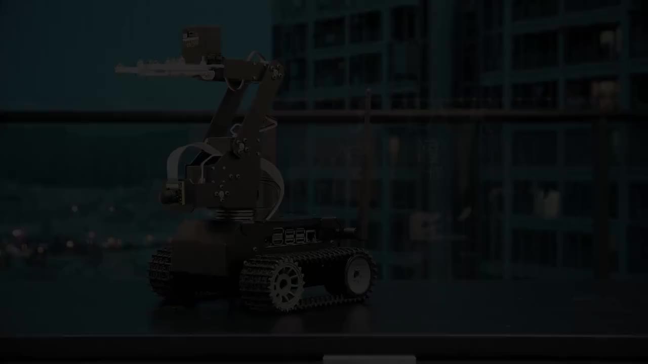 JetsonnanoAI智能履带机器人-产品入门及组装教程（一）