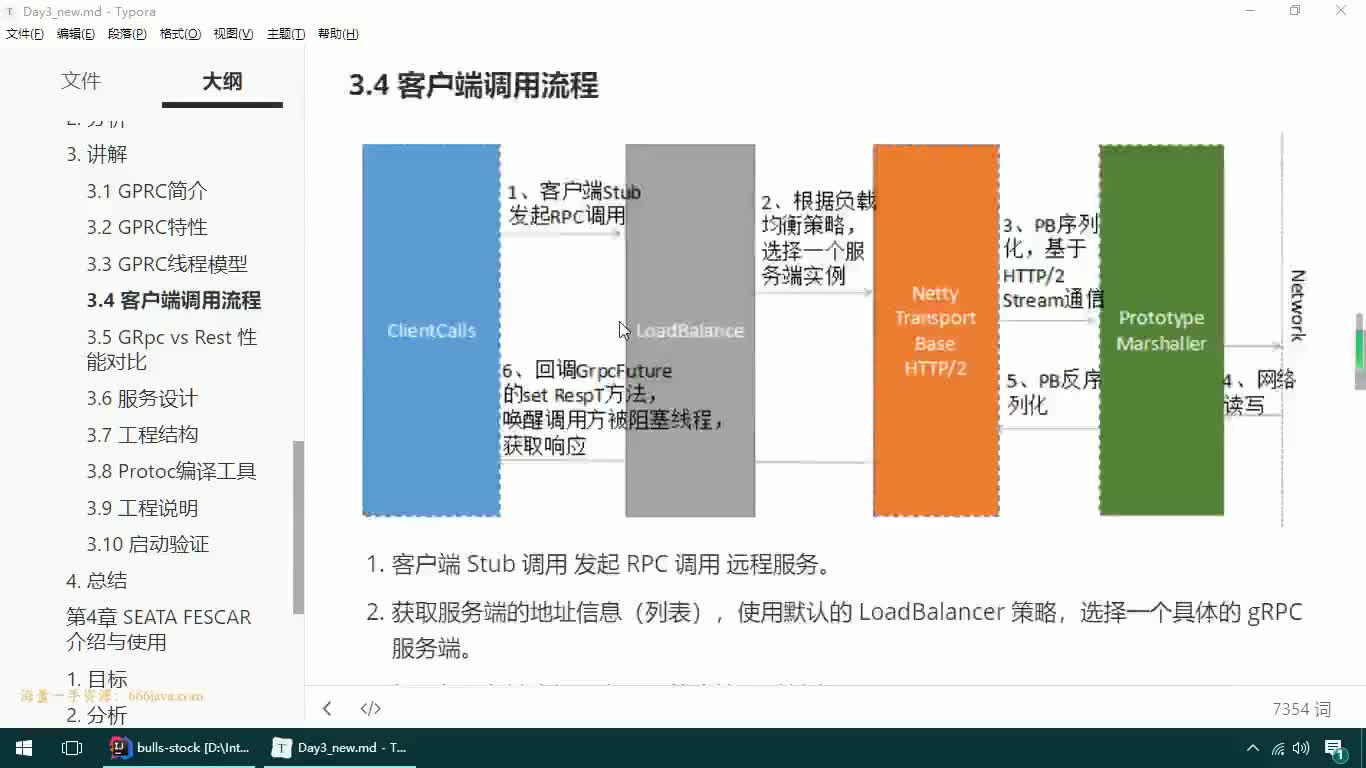 #硬聲創作季  21-JAVAEE實戰項目課程—GPRC介紹-客戶端調用流程