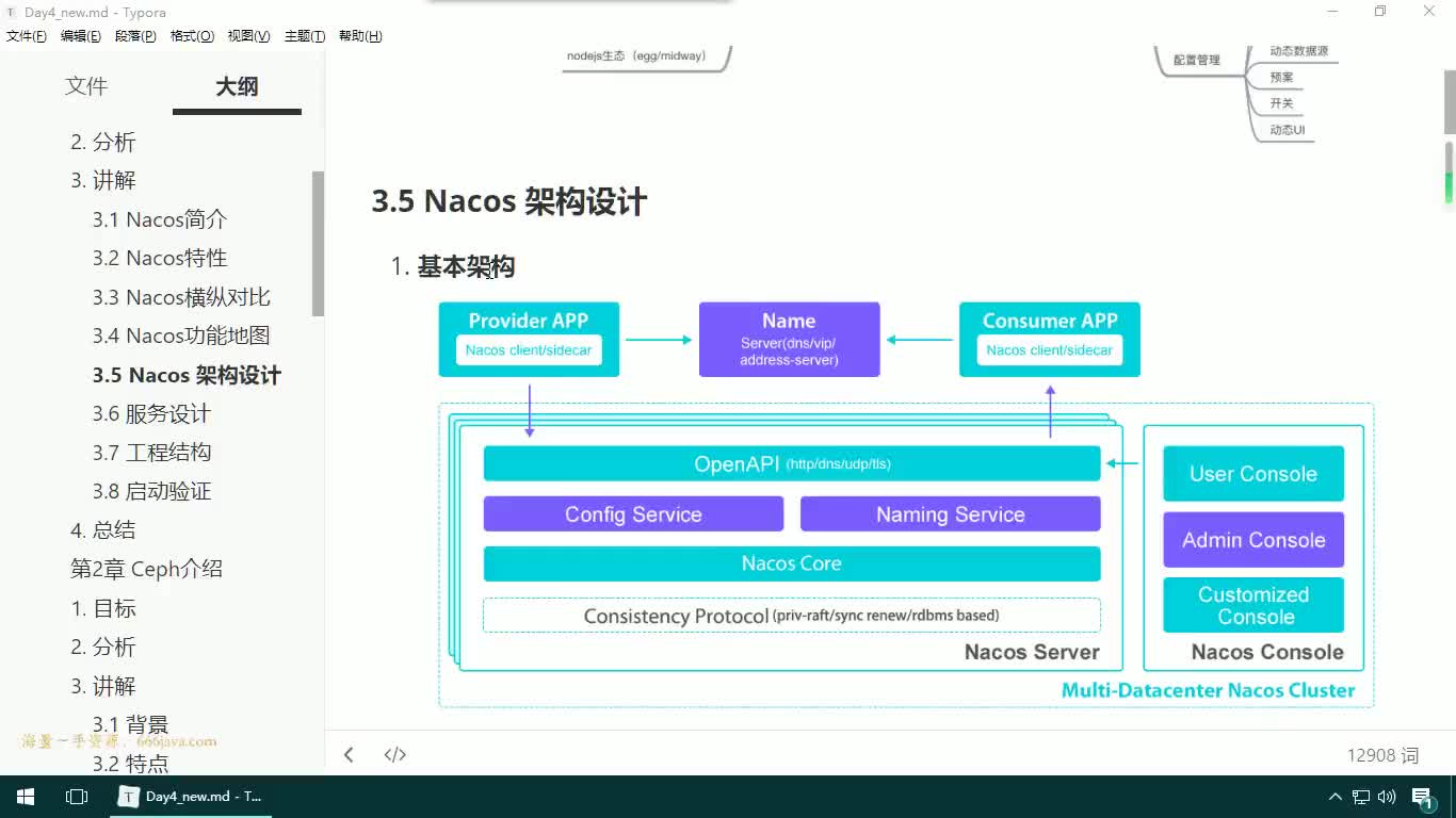 #硬聲創作季  05-JAVAEE實戰項目課程—Nacos介紹-架構設計