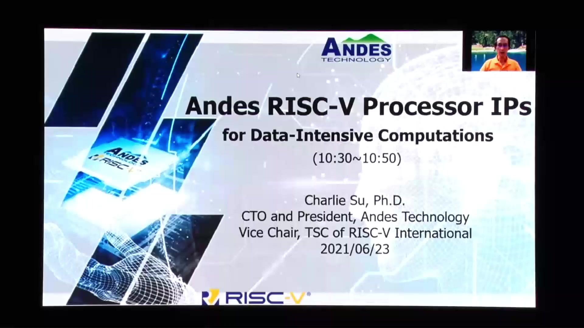 Charlie Su - Andes RISC-V Processor IP’s for Data-1