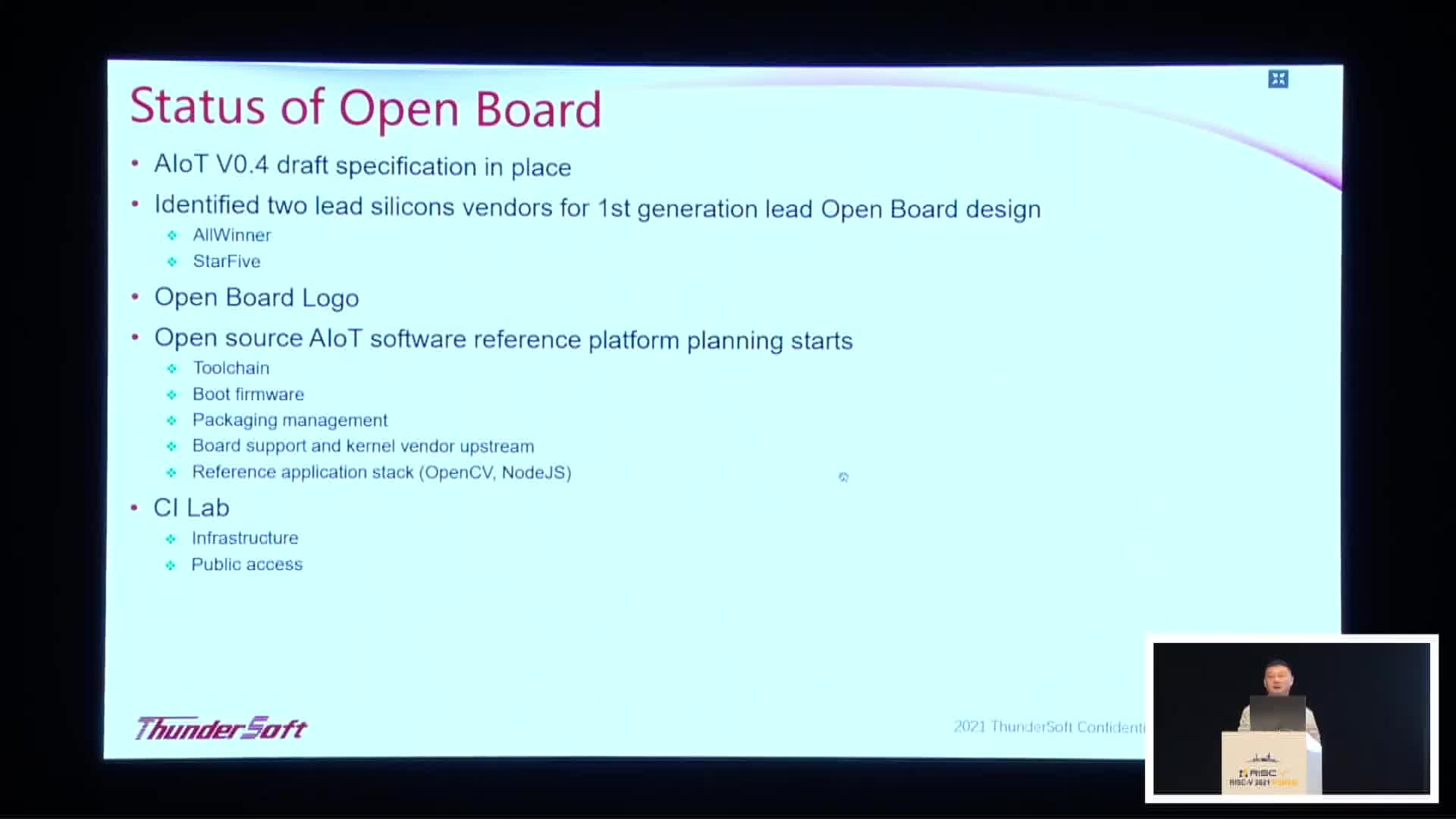 刘寿永@中科创达- Open Board “Boost” Standardization of RISCV 2