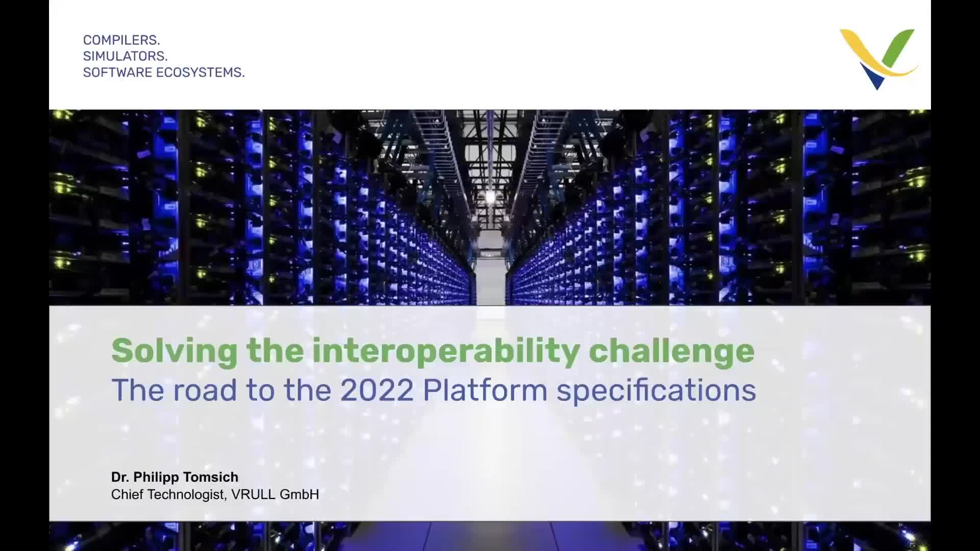 Philipp Tomsich Solving the interoperability challenge1