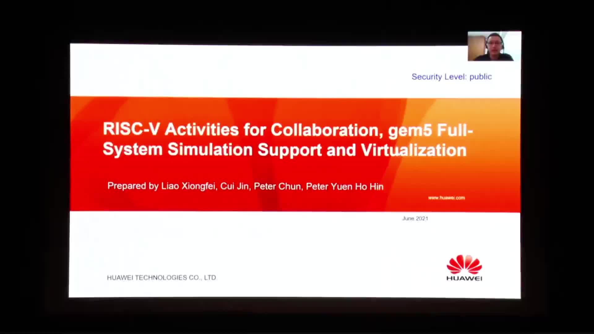 RISC-V activities for collaboration, gem5 full-system1