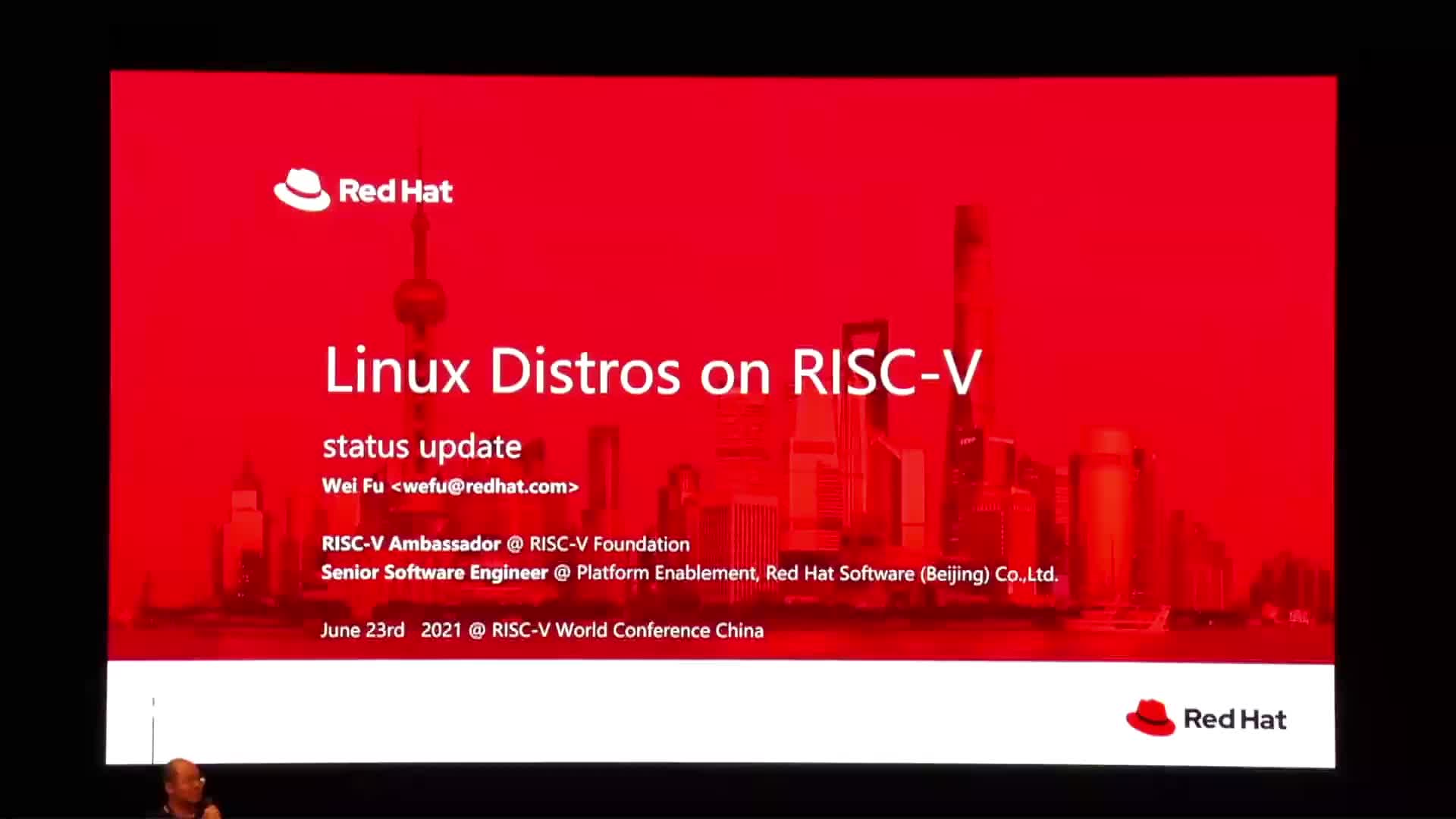 傅炜 - Linux Distro on RISC-V -- status update - 1