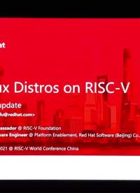 傅炜 - Linux Distro on RISC-V -- status update - 1