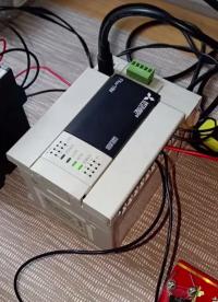 一鍵啟停三菱PLC做的一鍵啟停# #嵌入式開發 #機器人 