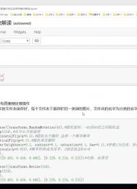 19-4-數據預處理與數據增強模塊 #硬聲新人計劃 #人工智能 #計算機視覺 