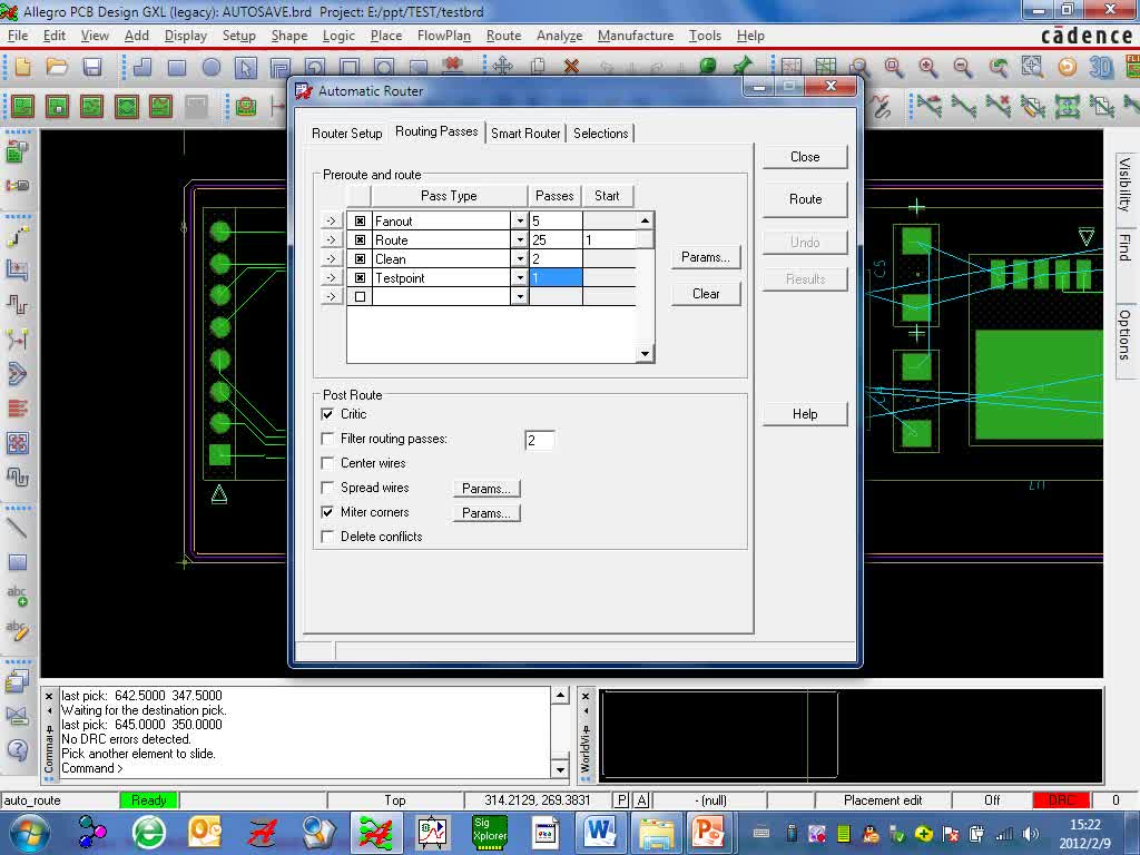 #硬聲創(chuàng)作季 上海庫源電氣Allegro PCB-18.自動布線-2