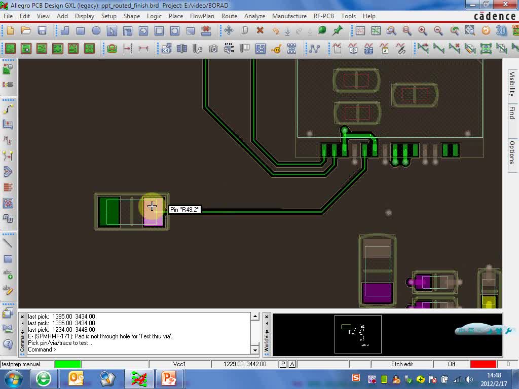 #硬聲創(chuàng)作季 上海庫源電氣Allegro PCB-20.添加測試點(diǎn)與調(diào)整絲印-2