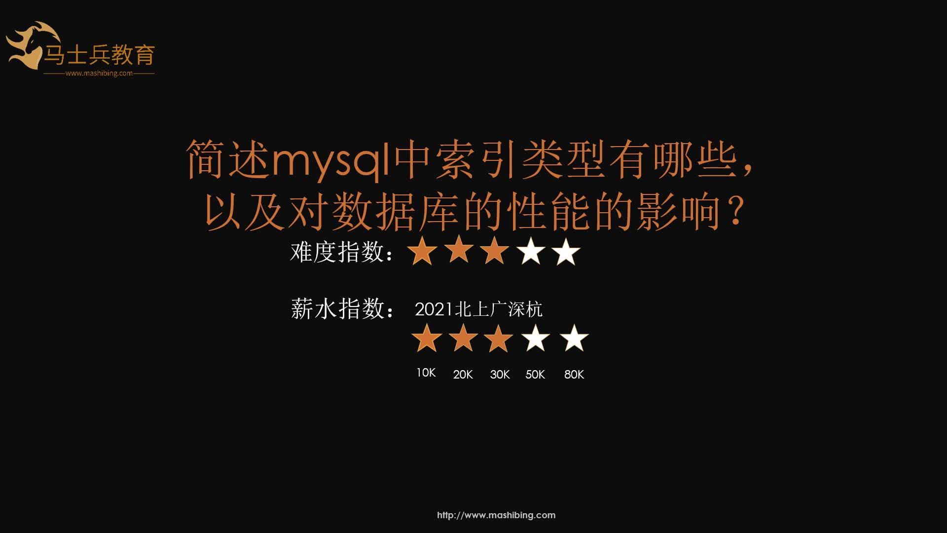 #硬声创作季  mysql数据库+redis实战：简述mysql中索引类型有哪些，以及对数据库的性能的影响(1