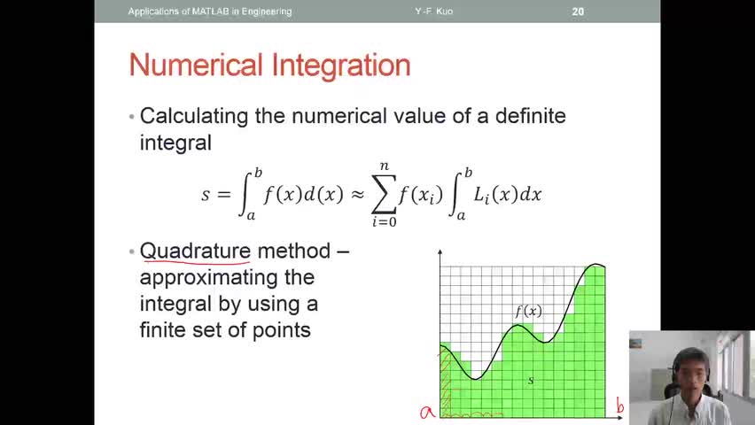 #硬声创作季 #matlab MATLAB教程 - 10数值微积分-5