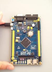#硬聲創作季 德飛萊STM32開發板-6.觸摸按鍵功能、TFT彩屏、IIC總線測試、SPI Flash讀寫操作