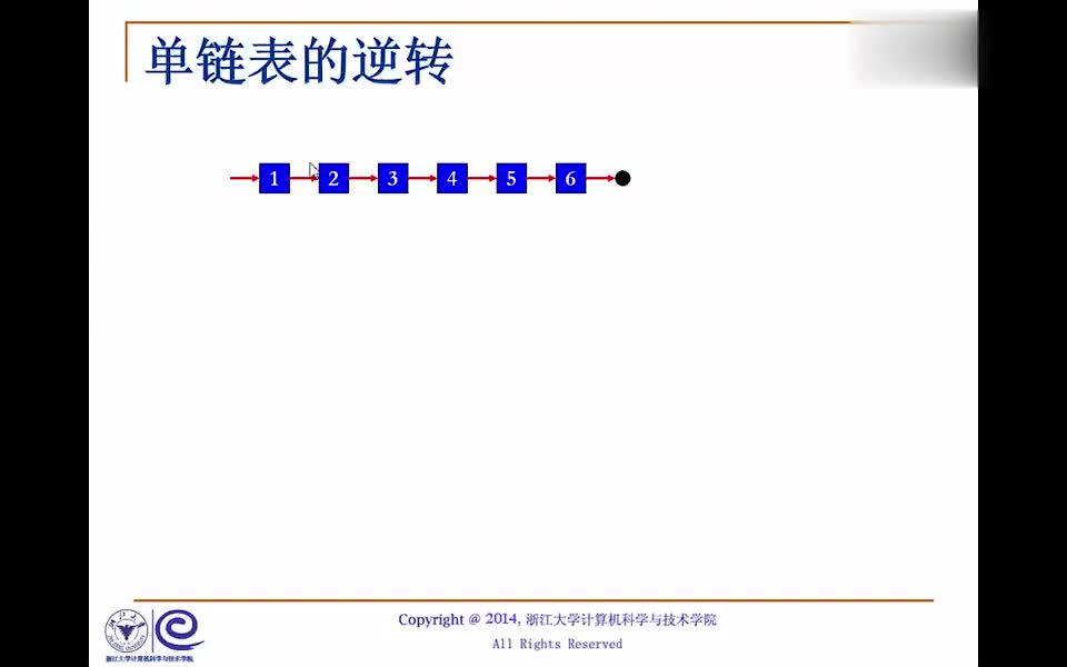 #硬聲創作季  數據結構系列教程：4.4.2 線形結構習題.2鏈表逆轉算法