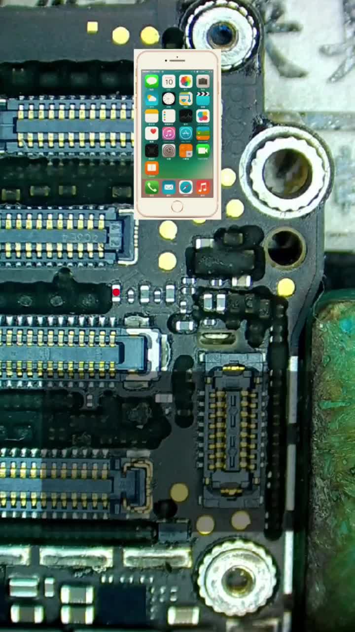 6P阴阳屏·小彩蛋#手机维修 #苹果手机 
