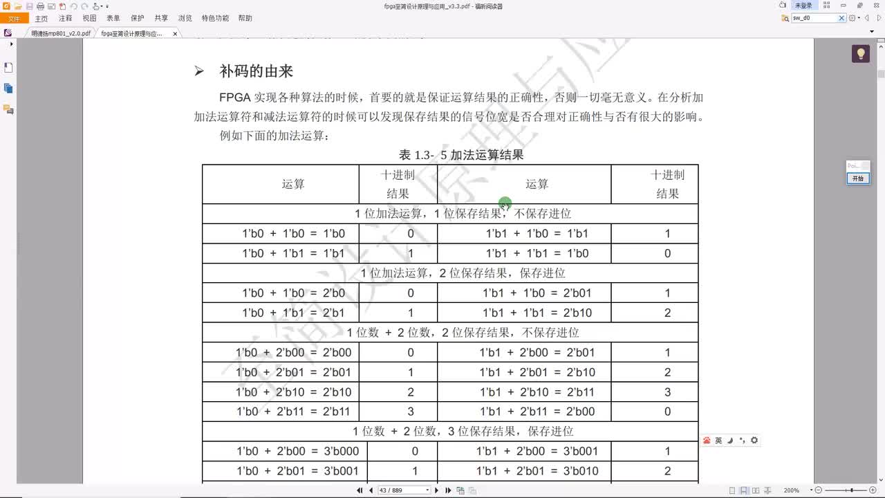 #硬聲創(chuàng)作季 #FPGA 明德?lián)P FPGA至簡設(shè)計原理與應(yīng)用14_算術(shù)運算符_補碼由來-1