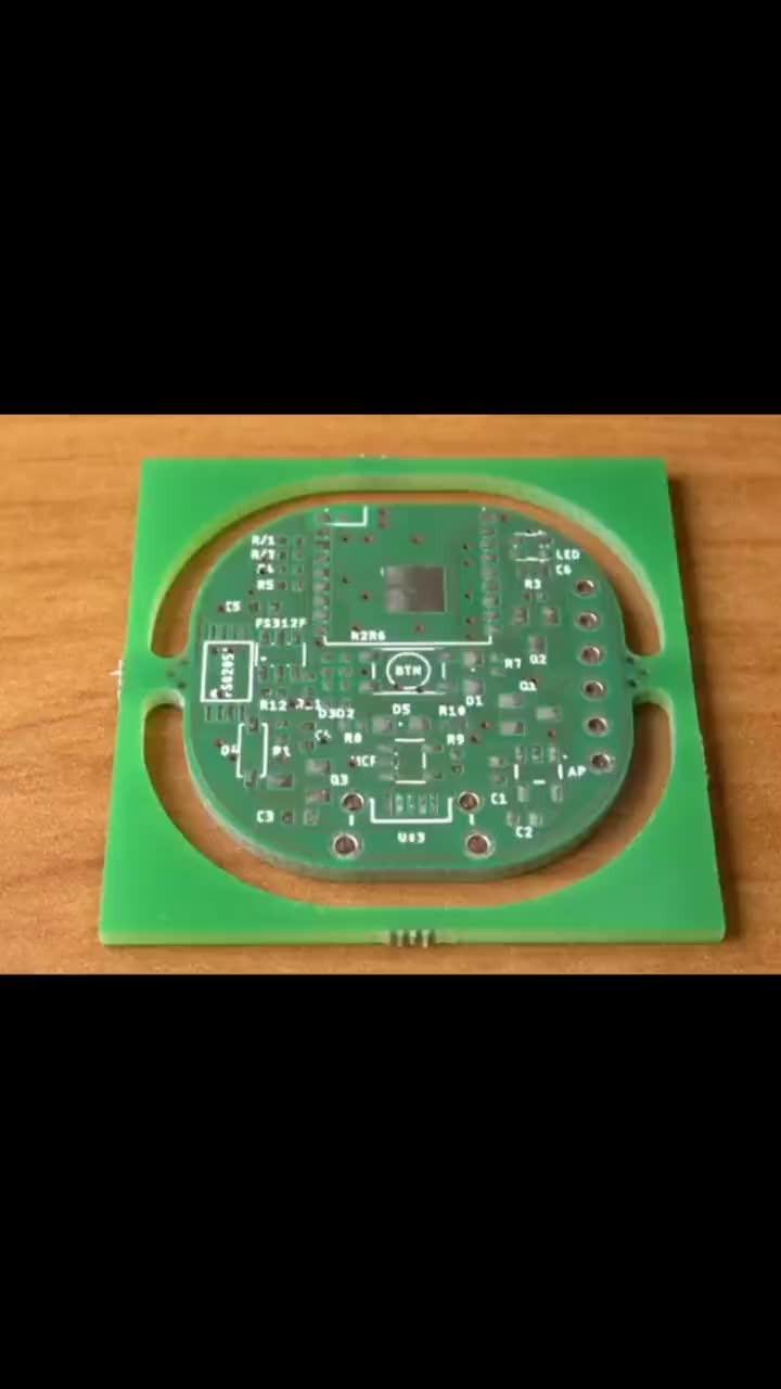 最小0402封装小型回流焊全过程 #回流焊  #pcb  #电子技术 