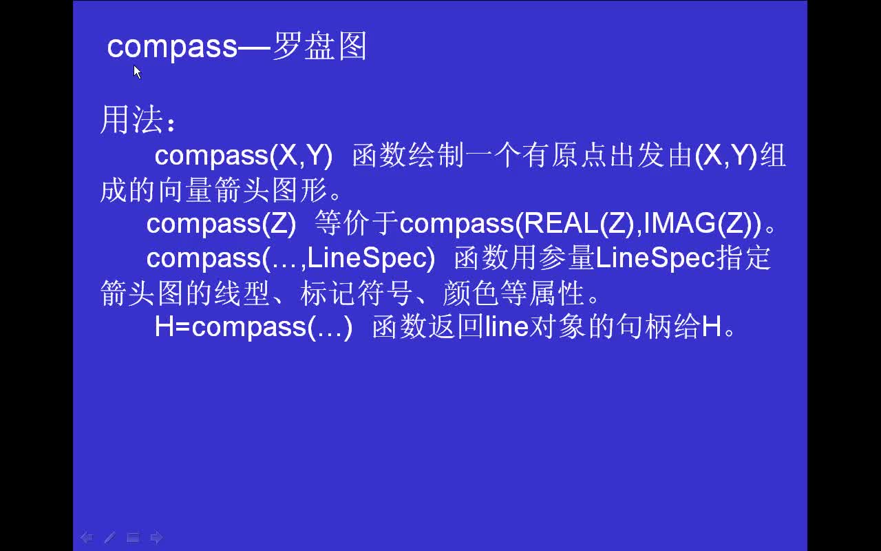 #matlab matlab基本操作函数compass