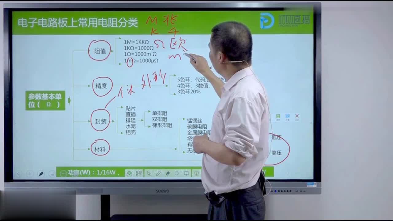 #硬聲創(chuàng)作季 #變頻器 電子技術(shù)與測量-01.01.認清線路板上的電阻和電阻參數(shù)-2