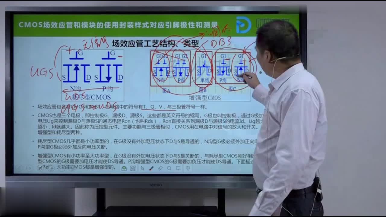 #硬聲創(chuàng)作季 #變頻器 電子技術(shù)與測(cè)量-03.09.COMS場(chǎng)效應(yīng)管和模塊的封裝樣式引腳極性和測(cè)量1-2