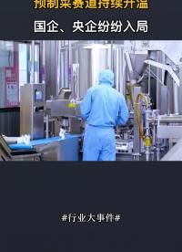預制菜賽道持續升溫，國企、央企紛紛入局#科技企業 #國企 #預制菜 #預制菜生產 #預制菜工廠 