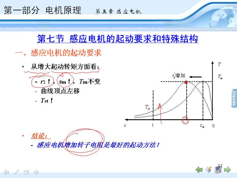 #硬聲創(chuàng)作季 #電機(jī)與拖動(dòng) 電機(jī)與拖動(dòng)-05.05感應(yīng)電機(jī)的轉(zhuǎn)矩-轉(zhuǎn)差率曲線,感應(yīng)電機(jī)的工作特性-4