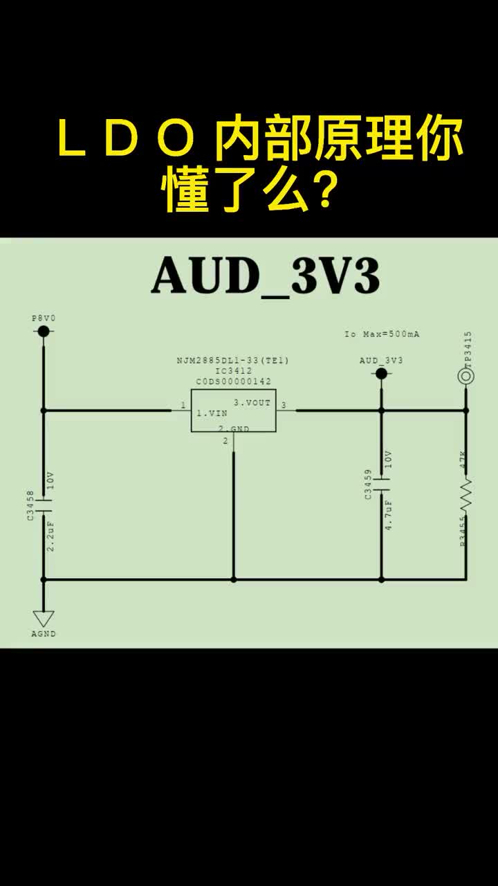 简单介绍LDO工作原理#深度学习 #电路设计 