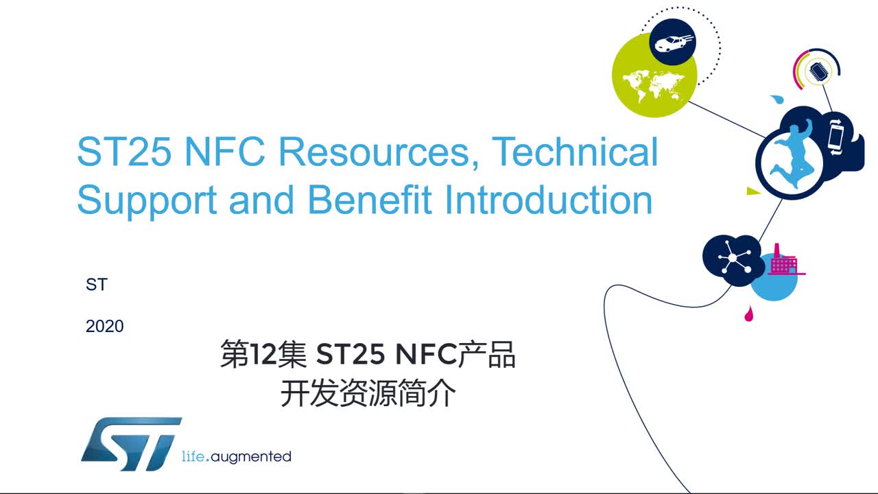 #硬声创作季 #NFC ST25 NFC-12 ST25 NFC产品开发资源简介