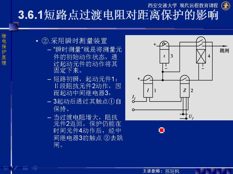 #硬聲創作季 #電力系統 繼電保護原理-03.06.01短路點過度電阻對距離保護的影響-3