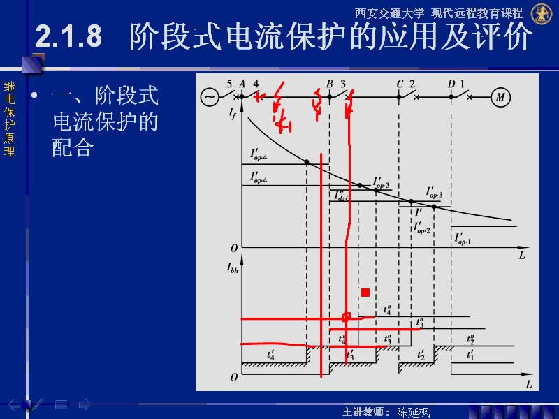 #硬声创作季 #电力系统 继电保护原理-02.01.07阶段式电流保护的应用及评价-3