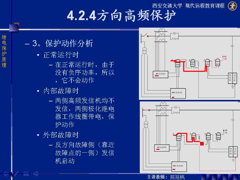 #硬聲創作季 #電力系統 繼電保護原理-04.02.04方向高頻保護-3