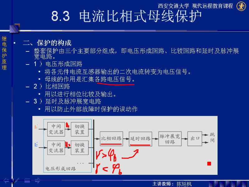 #硬声创作季 #电力系统 继电保护原理-08.03电流比相式母线保护-2