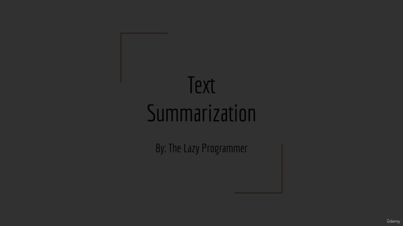 #硬聲創作季  機器學習 自然語言處理：10-4. Text Summarization in Python