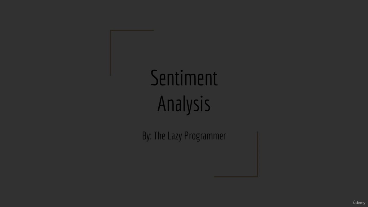 #硬声创作季  机器学习 自然语言处理：9-6. Sentiment Analysis in Python (