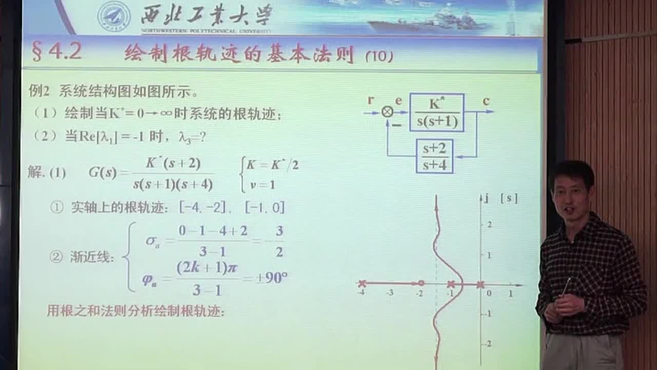 #硬聲創作季 #自動控制技術 自動控制技術原理-04.02繪制根軌跡的基本法則5-8(上)-3