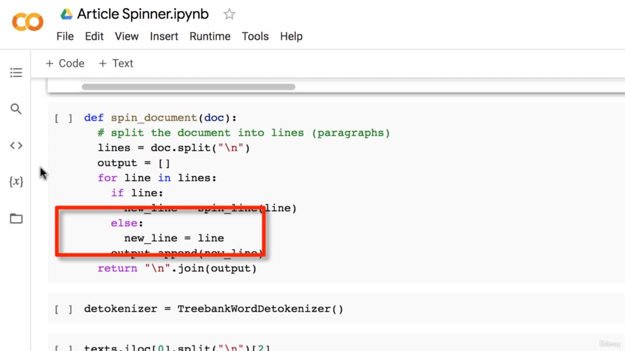 #硬声创作季  机器学习 自然语言处理：5-4. Article Spinner in Python (pt 