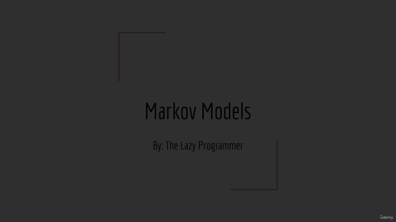 #硬声创作季  机器学习 自然语言处理：4-3. The Markov Model