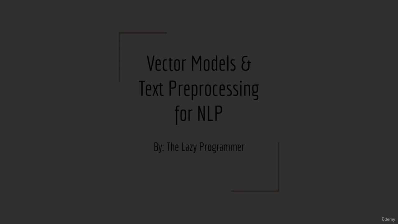 #硬声创作季  机器学习 自然语言处理：2-1. Vector Models & Text Preproces