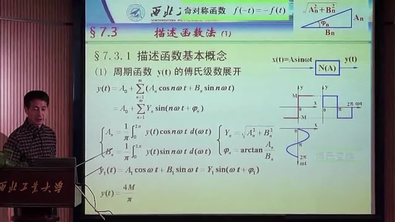 #硬聲創作季 #自動控制技術 自動控制技術原理-07.03描述函數法(1)(上)-3