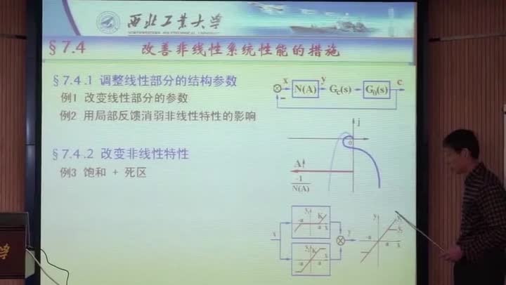 #硬聲創作季 #自動控制技術 自動控制技術原理-07.03描述函數法(2)、改善非線性系統性能的措施(下)-3
