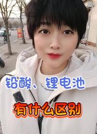 鋰電池和鉛酸電瓶有什么區別？@粉條#電瓶#電動車#電動車維修 