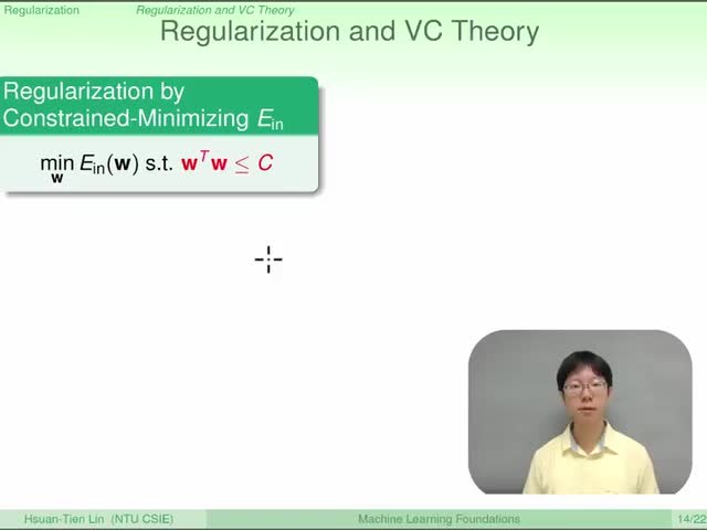 #硬聲創作季  （機器學習應用篇4）14.3 Regularization and VC Theory (08