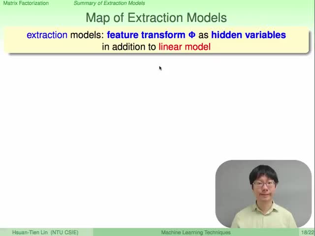 #硬声创作季  （机器学习应用篇5）15.4 Summary of Extraction Models (9-