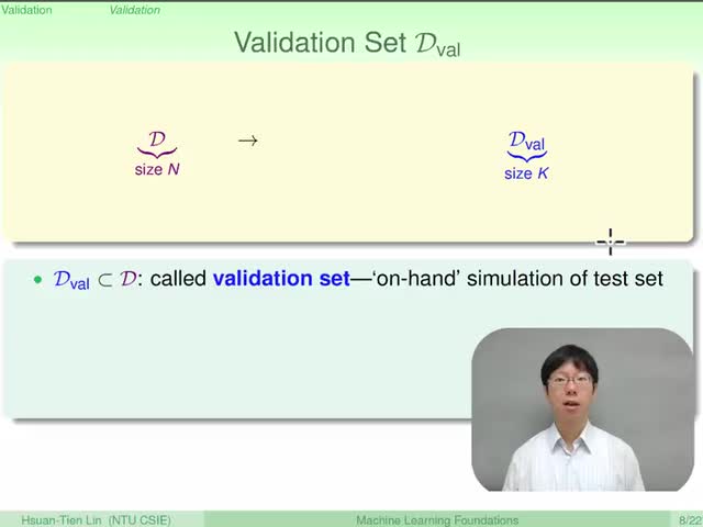 #硬聲創作季  （機器學習應用篇4）15.2 Validation (13-24)