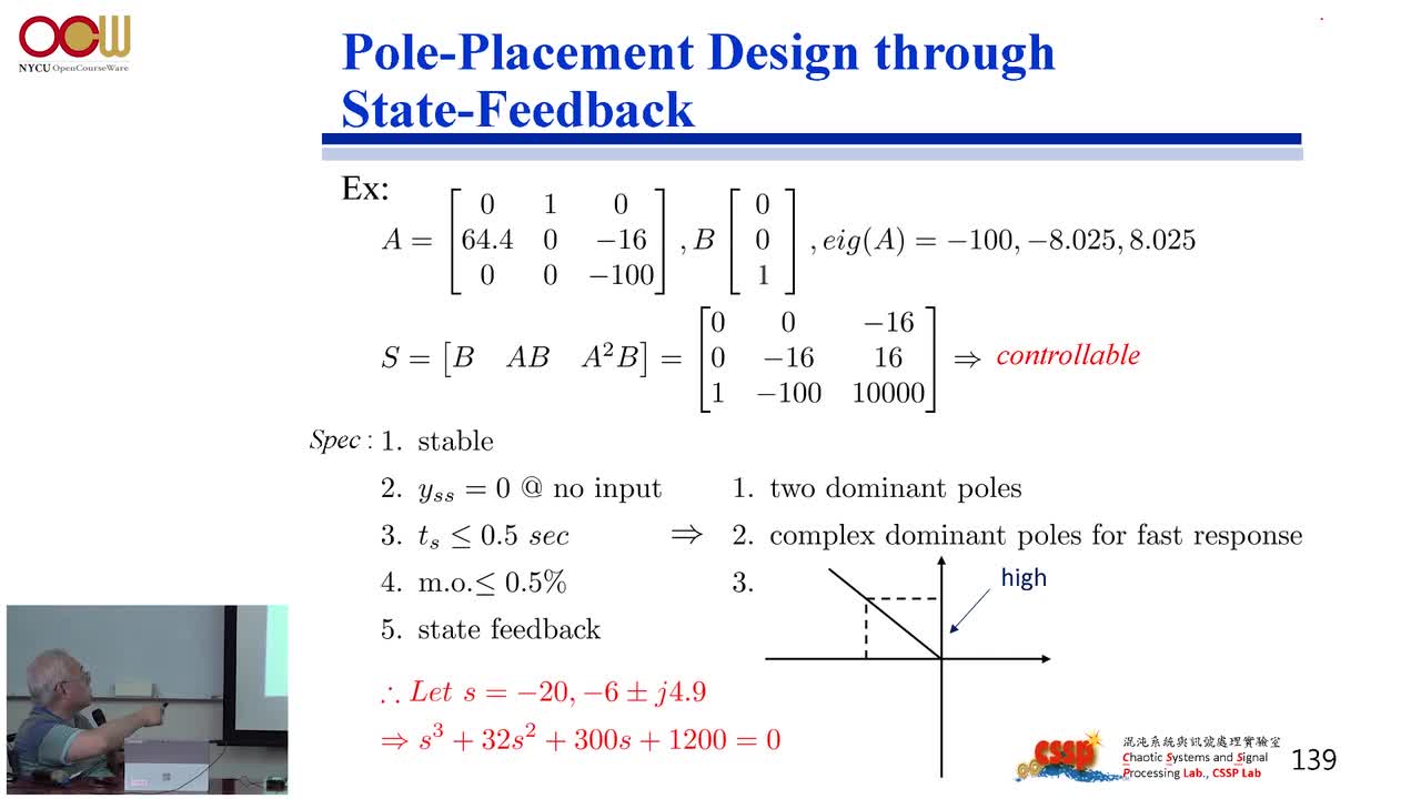 #硬聲創作季 #自動控制技術 控制系統設計-31.10 狀態變數分析(11 13)-3