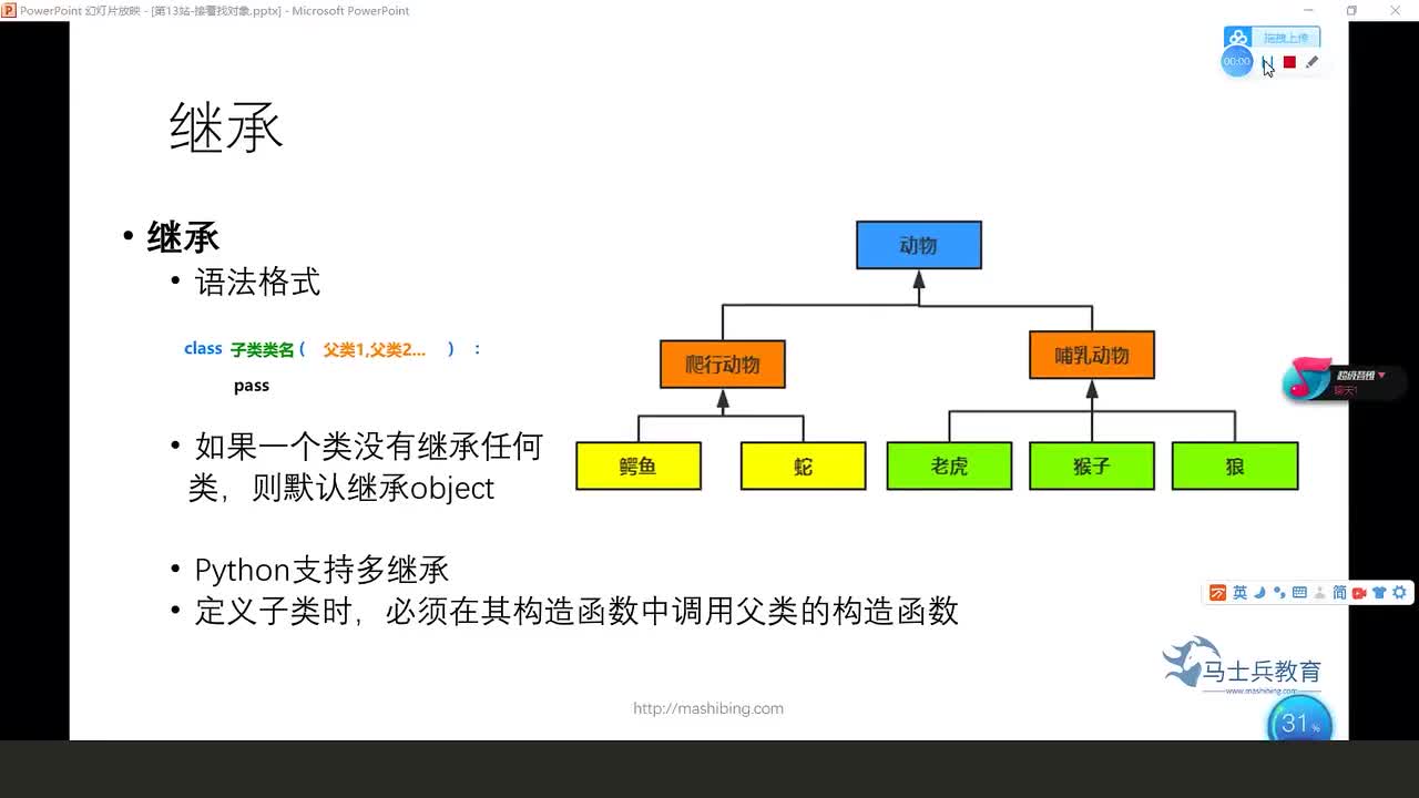 #硬聲創(chuàng)作季  人工智能全套教程：112.繼承及其實現(xiàn)方式