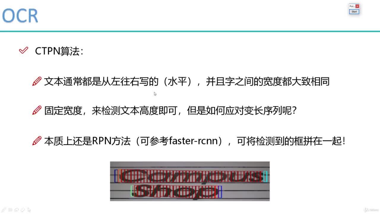 #硬聲創(chuàng)作季  深入淺出詳解Pytorch框架：75. 75 - 075 CTPN文字檢測(cè)網(wǎng)絡(luò)概述