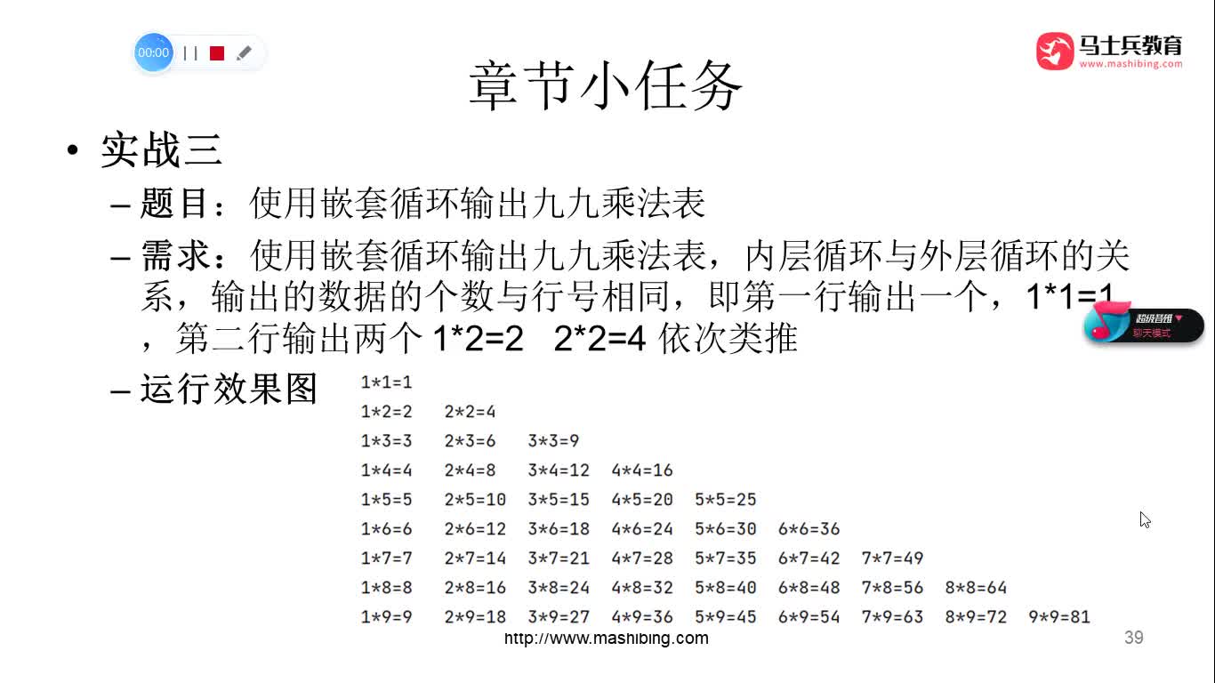 #硬声创作季  深度学习--数据分析：66-实战三-九九乘法表