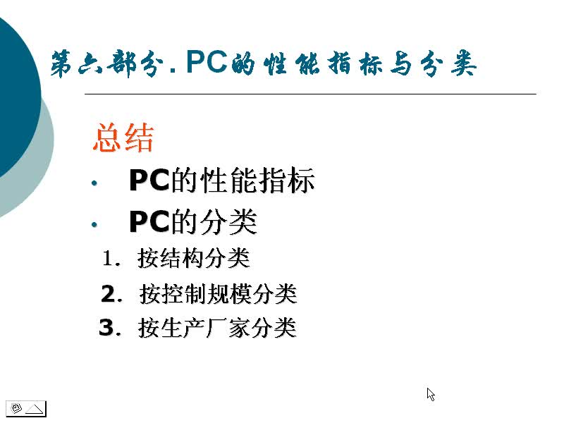 #硬聲創(chuàng)作季 #PLC PLC-07 PLC的性能指標(biāo)與分類-3