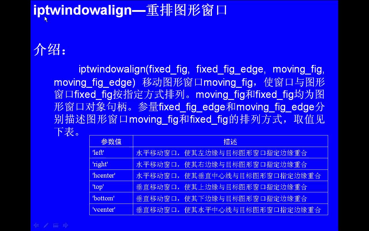 #matlab iptwindowalign-重排图形窗口