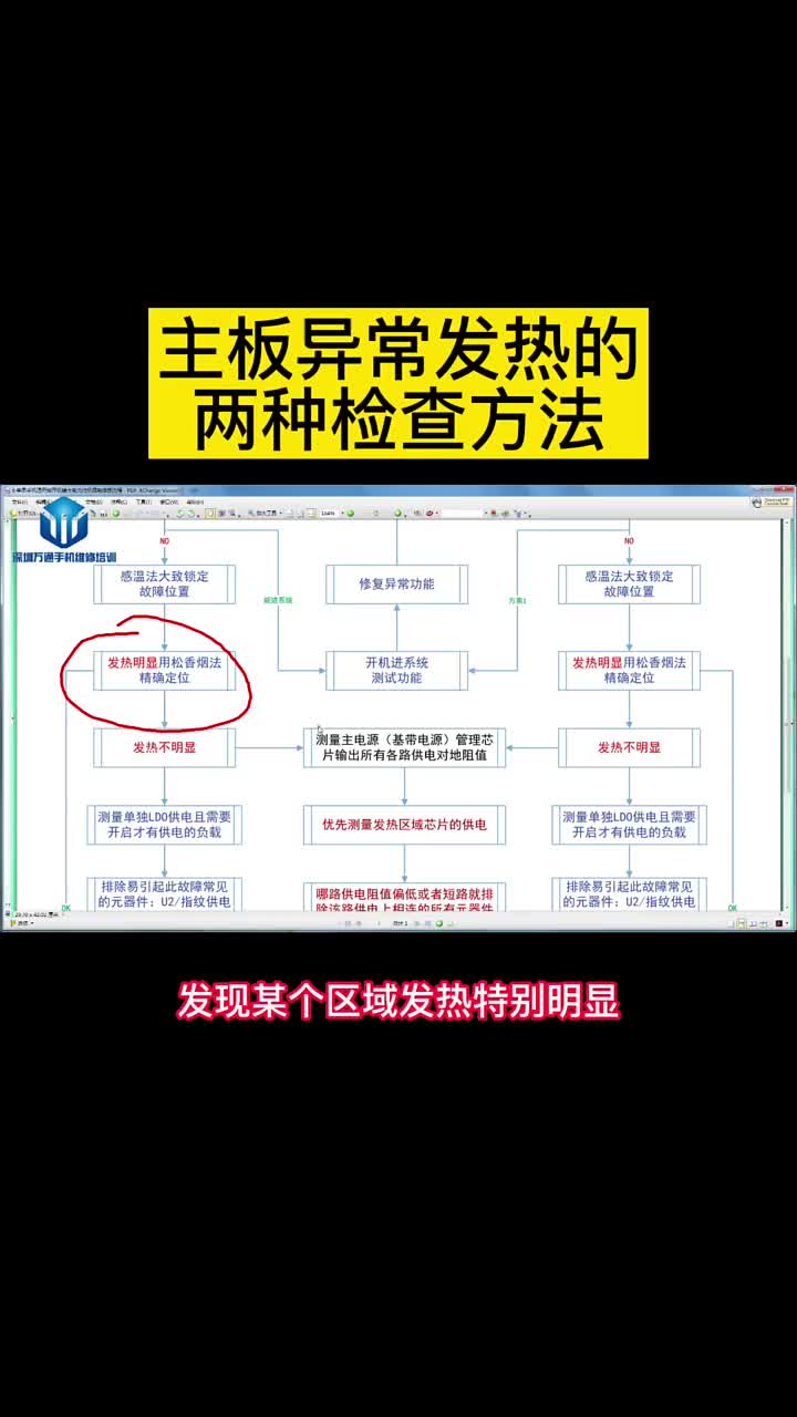 学手机维修手机主板异常发热的两种常见检查方法 #硬声创作季 